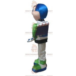 BIGGYMONKEY™ mascot costume of Buzz Lightyear famous character