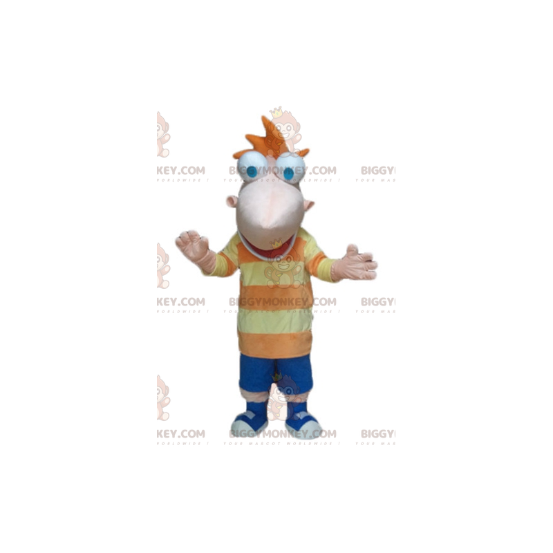 BIGGYMONKEY™ Costume da mascotte uomo divertente Formato L (175-180 CM)