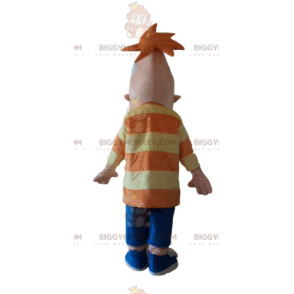 Costume de mascotte BIGGYMONKEY™ de grand bonhomme rigolo et