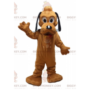 Fantasia de mascote do famoso cão laranja Pluto BIGGYMONKEY™ da