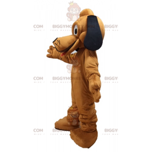 Disneyn kuuluisa oranssi koira Pluto BIGGYMONKEY™ maskottiasu -