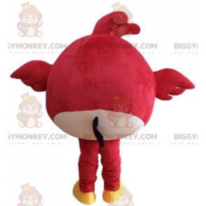 Fato de mascote de pássaro vermelho BIGGYMONKEY™ do famoso jogo