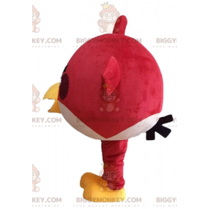 Fato de mascote de pássaro vermelho BIGGYMONKEY™ do famoso jogo