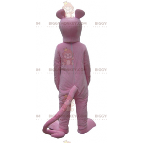 Pink Panther Cartoon Character BIGGYMONKEY™ Mascot Costume -