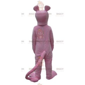 Pink Panther tegneseriefigur BIGGYMONKEY™ maskotkostume -