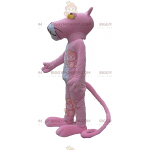 Costume de mascotte BIGGYMONKEY™ de la panthère rose personnage