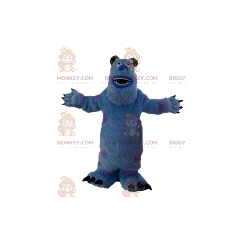 Costume de mascotte BIGGYMONKEY™ de Sully monstre bleu tout