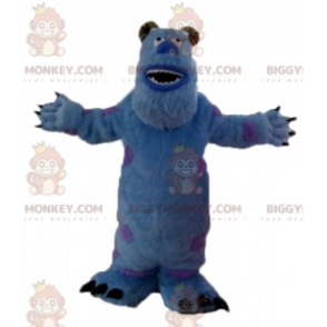 Fantasia de mascote Monsters Inc. Monstro Azul Peludo Sully