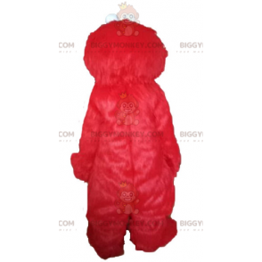 Sesame Street Berömda Elmo Puppet BIGGYMONKEY™ maskotdräkt -