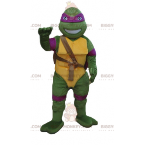 Donatello berömda lila Ninja Turtle BIGGYMONKEY™ maskotdräkt -