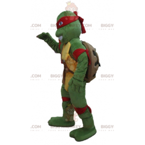 BIGGYMONKEY™ mascot costume of Raphael the famous ninja turtle