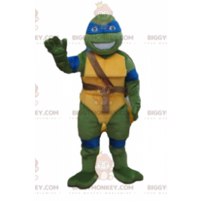 Leonardos berømte Blue Turtle Mascot Costume BIGGYMONKEY™ fra