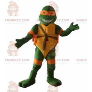 Costume de mascotte BIGGYMONKEY™ de Michelangelo tortue orange