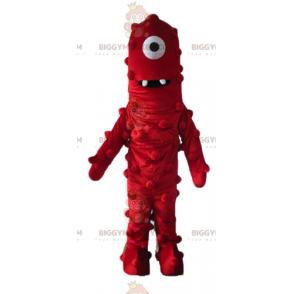 Funny Giant Red Cyclops Alien BIGGYMONKEY™ Mascot Costume –