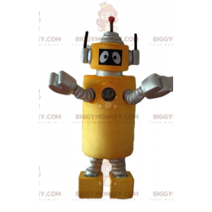Kostium maskotki żółtego robota Plex BIGGYMONKEY™ Yo Gabba