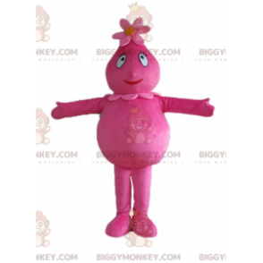 Barbabelle berömda rosa karaktär BIGGYMONKEY™ maskotdräkt