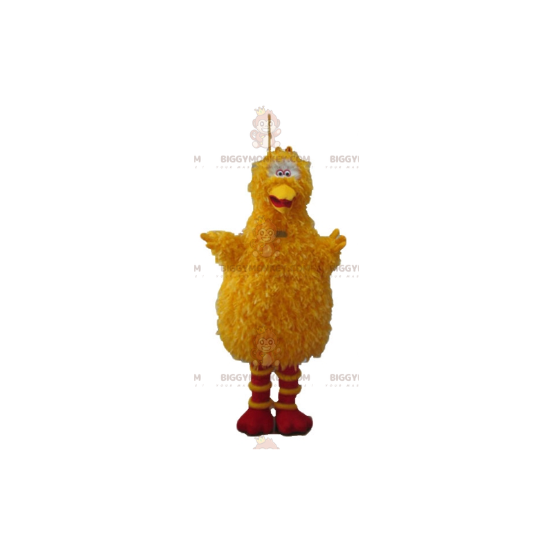 Costume de mascotte BIGGYMONKEY™ de Big bird oiseau jaune de