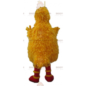Kostým maskota BIGGYMONKEY™ slavného žlutého ptáka ze sezamové