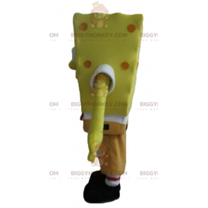 Costume da mascotte Spongebob BIGGYMONKEY™ personaggio giallo