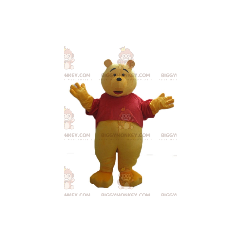 Fato de mascote de desenho animado Ursinho Pooh Ursinho Amarelo