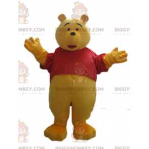 Fato de mascote de desenho animado Ursinho Pooh Ursinho Amarelo