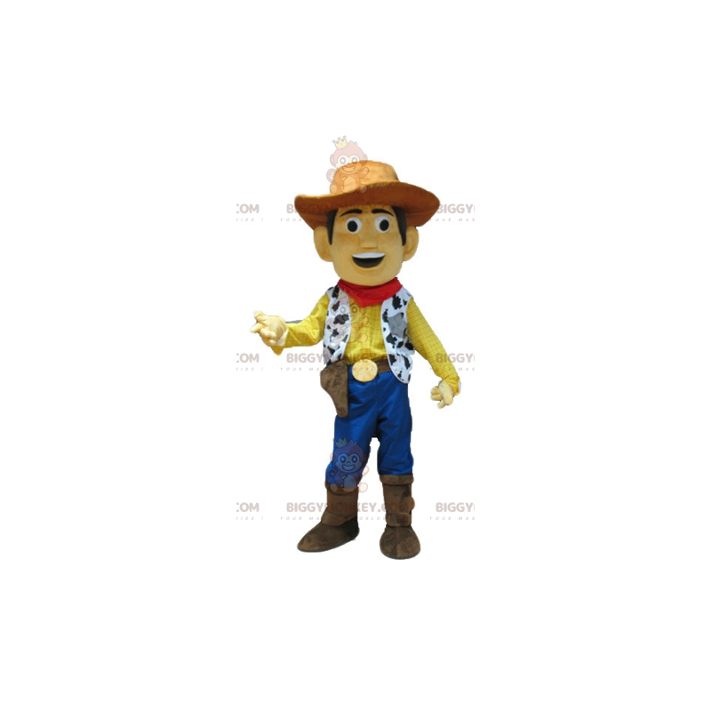 Woody Famous Toy Story Character BIGGYMONKEY™ maskotdräkt -