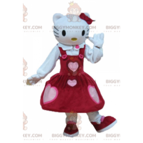 Costume de mascotte BIGGYMONKEY™ d'Hello Kitty chat de dessin