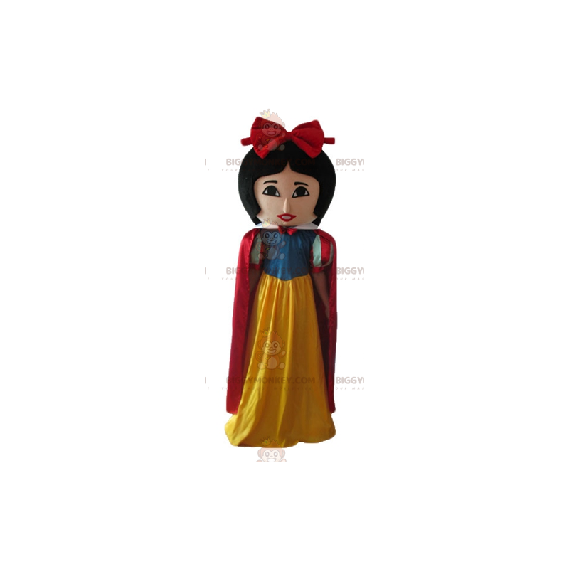 Costume de mascotte BIGGYMONKEY™ de Blanche neige princesse