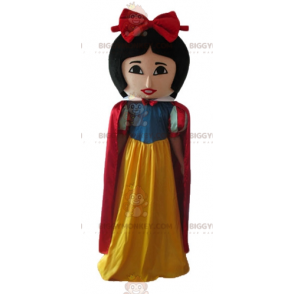 Costume de mascotte BIGGYMONKEY™ de Blanche neige princesse