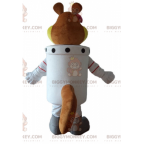 Space Beaver Astronaut Beaver BIGGYMONKEY™ Mascot Costume –