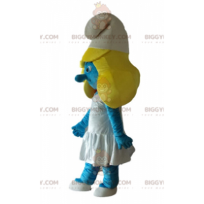 BIGGYMONKEY™ costume mascotte della Puffetta dal famoso fumetto