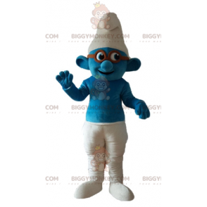 Kuuluisan sarjakuvahahmon Smurffin BIGGYMONKEY™ maskottiasu