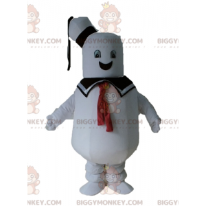 Traje de mascote de marinheiro gordo branco BIGGYMONKEY™ –