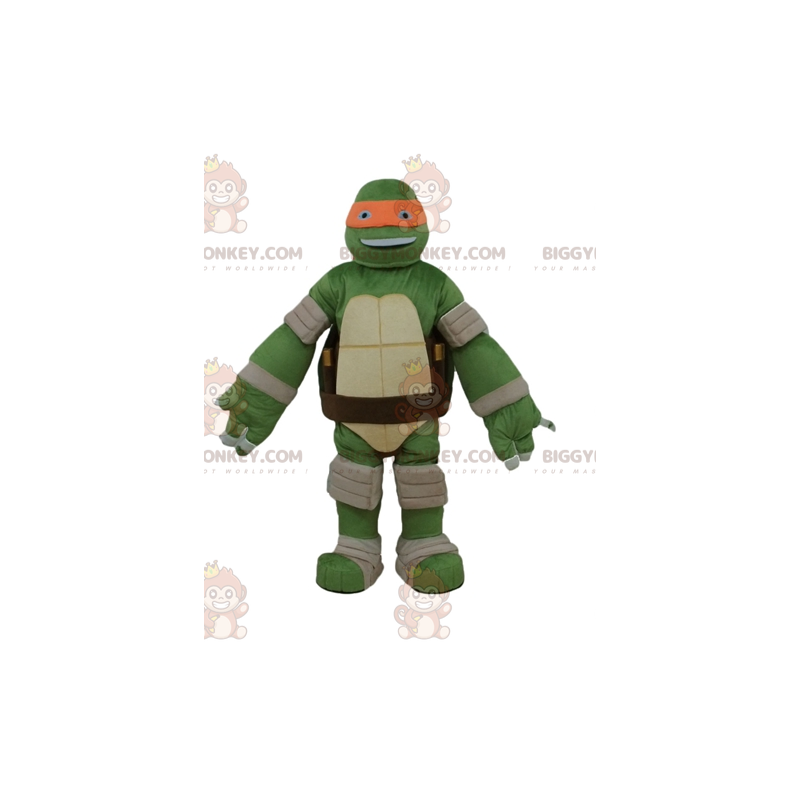 Costume de mascotte BIGGYMONKEY™ de Michelangelo tortue orange