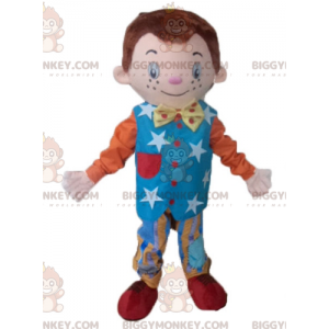 Traje de mascote do famoso personagem de desenho animado Noddy