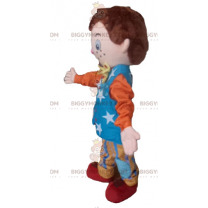 Noddy berömd seriefigur BIGGYMONKEY™ maskotdräkt - BiggyMonkey