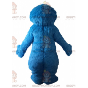 BIGGYMONKEY™ Costume da mascotte Elmo Famoso personaggio blu di