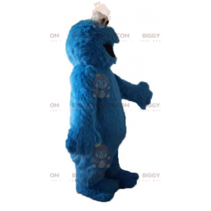 BIGGYMONKEY™ Μασκότ Κοστούμι Elmo Famous Sesame Street Blue