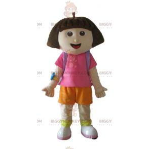 Fato de mascote BIGGYMONKEY™ da Dora, a Exploradora, Famosa