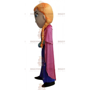Princess Redhead Girl BIGGYMONKEY™ Mascot Costume with Braids -