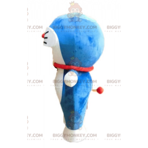 Costume de mascotte BIGGYMONKEY™ de Doraemon chat bleu de manga