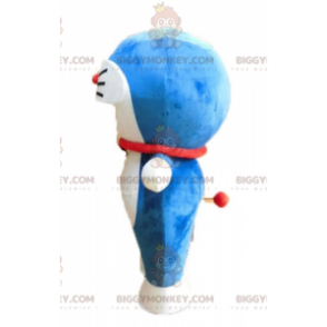 Costume de mascotte BIGGYMONKEY™ de Doraemon chat bleu de manga