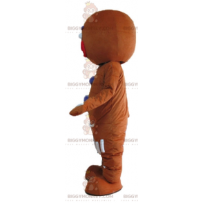 Costume de mascotte BIGGYMONKEY™ de Ti biscuit pain d'épices