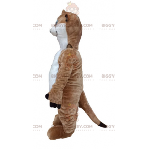 Disfraz de mascota Timon's Brown and White Lemur BIGGYMONKEY™ -