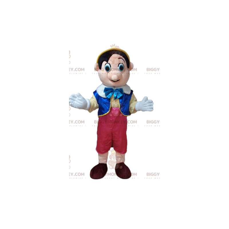 Costume de mascotte BIGGYMONKEY™ de Pinocchio personnage de