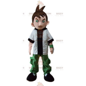 Cartoon Jugend Teen Boy BIGGYMONKEY™ Maskottchen Kostüm -