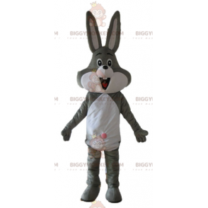 Costume de mascotte BIGGYMONKEY™ de Bugs Bunny lapin gris des