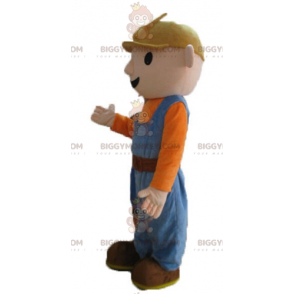 Costume da mascotte da lavoratore tuttofare BIGGYMONKEY™ con