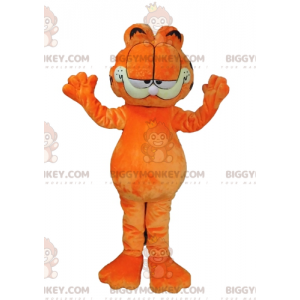 Garfield beroemde cartoon oranje kat BIGGYMONKEY™ mascotte