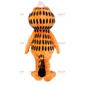 Garfield berömda tecknade orange katt BIGGYMONKEY™ maskotdräkt